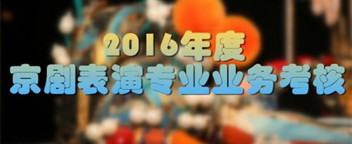 被艹啊啊啊啊啊啊啊啊视屏国家京剧院2016年度京剧表演专业业务考...